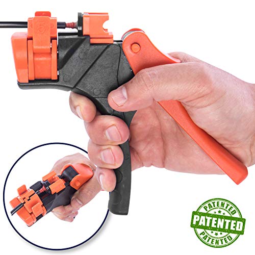 AL-MAGOR Talli Grip TG Garden Tool: Gun for Inserting Components - Connectors & Drippers into Micro-Pipes for Irrigation Pipes with Ease - Model 700011