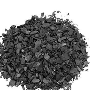 Organic Horticultural Charcoal, 100% All Natural Hardwood Charcoal, Activated Plant Charcoal for Soil Amendment, Orchids, Terrariums, Indoor Plants, Planting, and Gardening, 1.5 Quarts