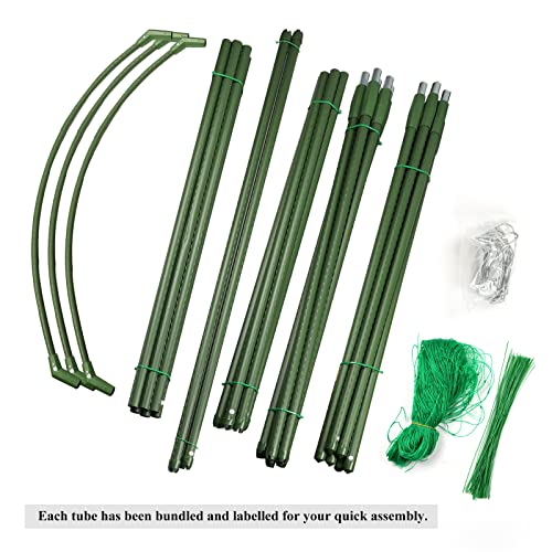 Cucumber Trellis Garden Trellis for Climbing Plants Outdoor Arches Trellis Large Vegetable Squash Trellis Grape Tunnel