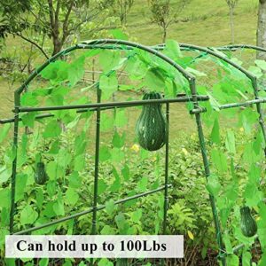 Cucumber Trellis Garden Trellis for Climbing Plants Outdoor Arches Trellis Large Vegetable Squash Trellis Grape Tunnel