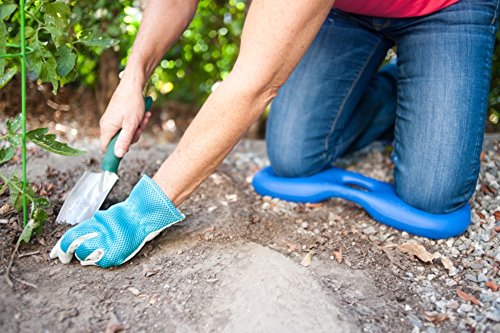 BackJoy Kneeling Pad - Knee Pressure Relief Cushion, Bath Kneeler, Gardening Mat, Construction Work, Waterproof, Lightweight & Portable (Sea Blue Color)