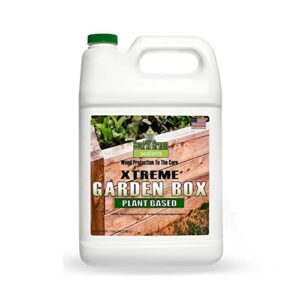 garden box sealer | fda food contact safe plant-based wood sealant for raised beds, planters & pet houses. protects all wood types from water & weather damage | eco-friendly sustainable solution