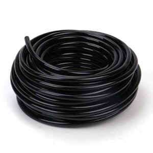 3/8" Irrigation Tubing 50ft, Heavy Duty Blank Distribution Tubing, Watering Drip Automatic Irrigation Equipment Set for Garden Greenhouse,Flower,Patio