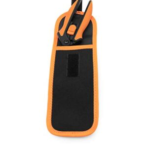 CASEMATIX Pruning Shears Clip On Pouch Case Sleeve Compatible with Fiskars Pruning Scissors for Gardening, Trimming and Other Plant Shear Trimming Tools – Includes Case Only