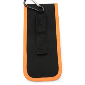 CASEMATIX Pruning Shears Clip On Pouch Case Sleeve Compatible with Fiskars Pruning Scissors for Gardening, Trimming and Other Plant Shear Trimming Tools – Includes Case Only