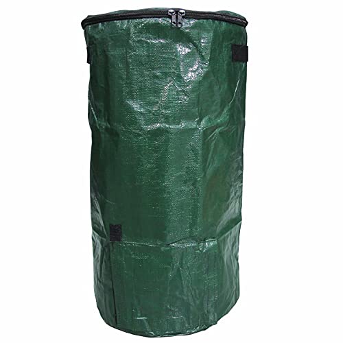 Garden Compost Bags Compost Bag Outdoor Garden Garden Waste Compost Bags for Food Waste Fermentation and Dead Leafs Fermentation into Compost Outdoor Composting Bins 1 Pack