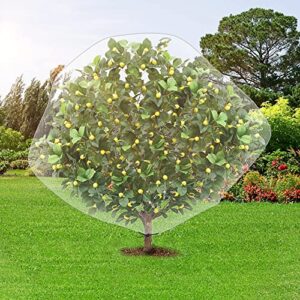 PURPLE STAR 1N 6.2 x 8.2 Feet Insect Bird Barrier Netting Mesh with Drawstring-Garden Bug Netting Plant Cover for Protect Plant Fruit Flower from Insect Bird