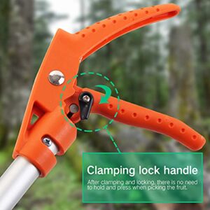 KSEIBI 143010 Long Reach Cut and Hold Bypass Pruner Max Cutting 1/2 inch (3.5 ft - 1.0 m)