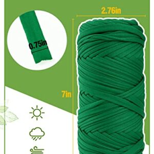 197 Ft Plant Ties for Climbing Plants, Stretching Garden Plant Tape, Soft Reusable Garden Twist Wire Strings for Tomato Cucumber Vine Plants Sapling Supports Training Staking Outdoor Indoor