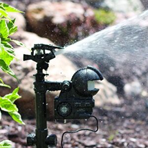 Orbit 62100 Yard Enforcer Motion-Activated Sprinkler with Day & Night Detection Modes,Black