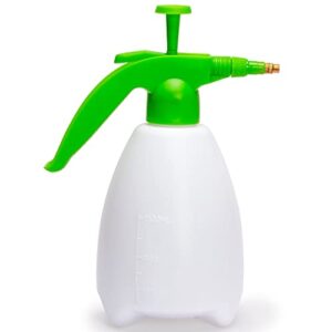 nicely neat water mister and multi-purpose spray bottle for plants, gardens, kitchen and home – mr. mister – 1.5 liters handheld sprayer with adjustable pressure nozzle (green)