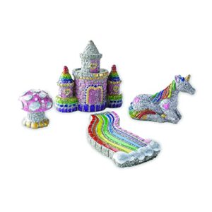 mindware paint your own stone set: unicorn garden