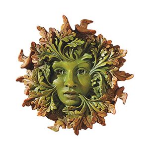 design toscano the somerset greenwoman sculpture in faux verdigris and bronze