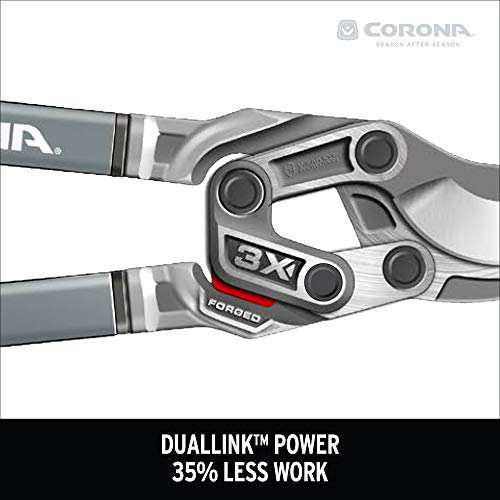 Corona Tools | 33-inch Branch Cutter DualLINK MAXFORGED Bypass Loppers | Tree Trimmer Cuts Branches up to 2-inches in Diameter | SL 8180D