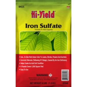 hi-yield (32340) iron sulfate (4 lbs.)