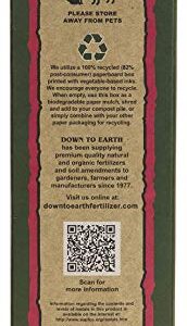 Down to Earth Organic All Purpose Fertilizer Mix 4-6-2, 5 lb