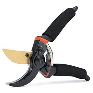 8″ professional pruners for tree trimming，rose snips，rose cutters tools，gardening shears，garden shears，bypass pruning shears，hand pruners