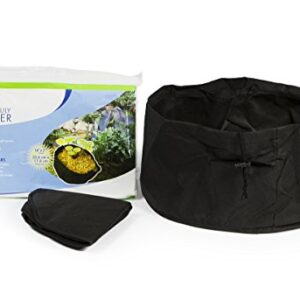 Aquascape Aquatic Lily Plant Pots for Pond and Water Garden, 14-inch x 7-inch, Black, 2-Pack | 98929