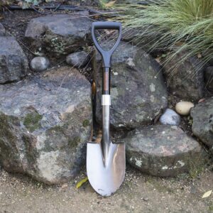 black & decker bd1515 d-handle mini garden shovel, 26 in, black