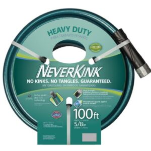 Teknor Apex 1094716 NeverKink 8615-100, Heavy Duty Garden Hose, 5/8-Inch by 100-Feet