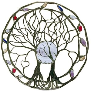 ciel & mars tree of life celtics decor metal wall art decoration metal outdoor wall decor hanging outdoor celtic gifts wiccan mandala garden wall art decor for outside