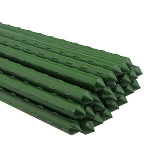 sunnyglade 48” plant stakes garden tomato sticks plant stakes & supports for potted plants