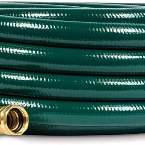 Gilmour 843501-1001 Flexogen Heavy Duty Watering Garden Hose 3/4in x 50 Feet, Green