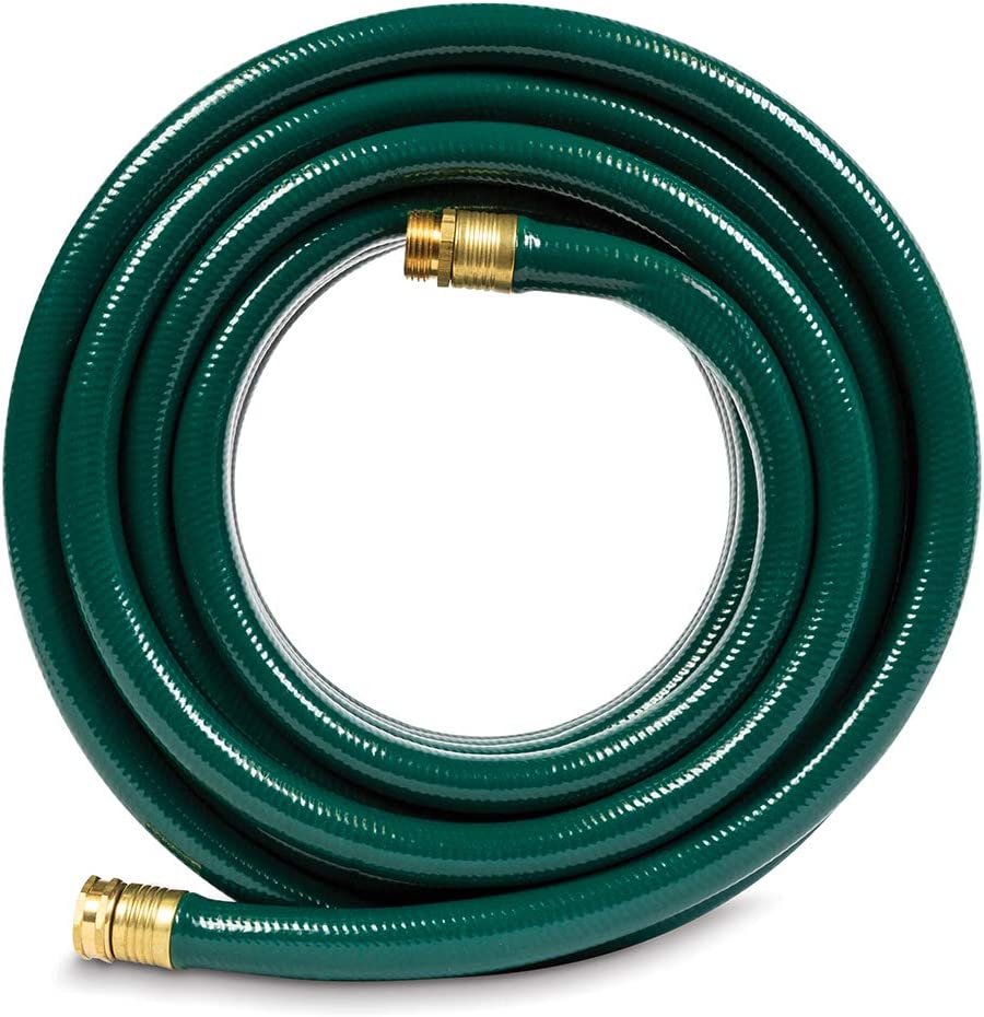 Gilmour 843501-1001 Flexogen Heavy Duty Watering Garden Hose 3/4in x 50 Feet, Green