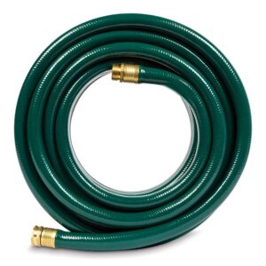 Gilmour 843501-1001 Flexogen Heavy Duty Watering Garden Hose 3/4in x 50 Feet, Green