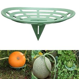 jashem 10 packs melon cradle pumpkin stand, harvest basket, garden support plant trellis for cantaloupe melon, squash, watermelon