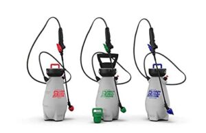 pump zero | 190599 | garden sprayer pump | 3 pack | lawn & garden | 24 gallons per charge | multi-purpose pressure sprayer | 16-20 psi