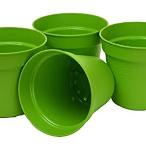 Mintra Home Garden Pots 4pk (Light Green, 19cm Diameter (7.5in))