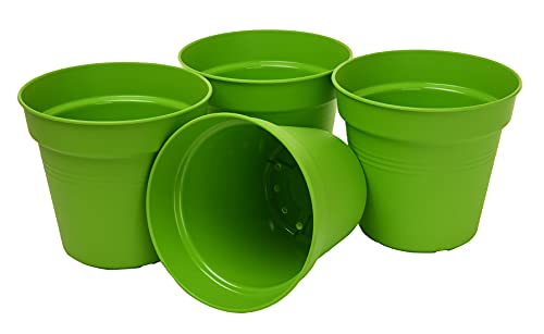 Mintra Home Garden Pots 4pk (Light Green, 19cm Diameter (7.5in))