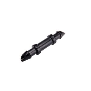 Raindrip 312050B Single Barbed Connectors, 1/4-Inch, 50 Per Bag, Blacks