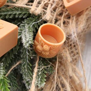 Milisten 7pcs Miniature Flower Pots Dollhouse Clay Pots Pottery Planter Dollhouse Furniture Fairy Garden Accessories for Children Kids