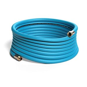 100 ft commercial grade heavy duty garden hose – the hose by aeromixer 1″ x 100′