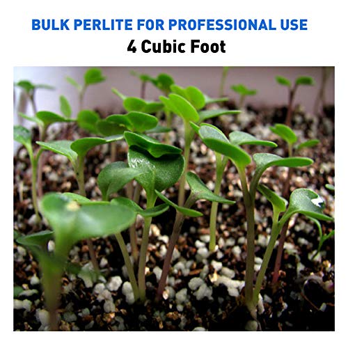 Supreme Perlite Horticultural Coarse Grade – Garden Indoor Outdoor Plants - 4 Cubic Feet (103 Quarts) 1 Bag