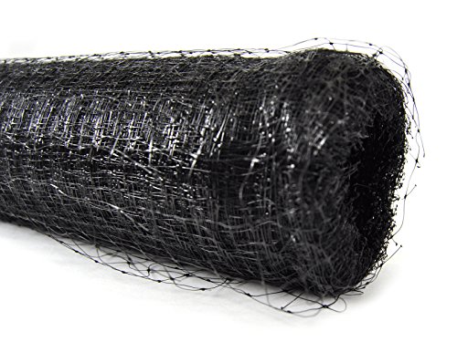 Easy Gardener 6050AZ Netting and Fencing, 7 ft X 100 ft, Black