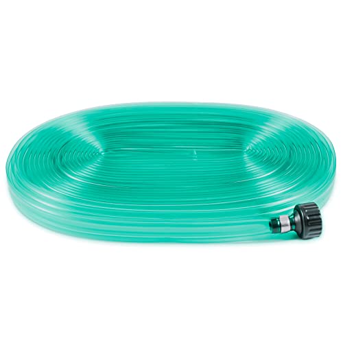 LINEX Sprinkler Soaker Garden Hose 50 ft for Lawn Yard