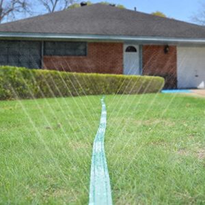 LINEX Sprinkler Soaker Garden Hose 50 ft for Lawn Yard