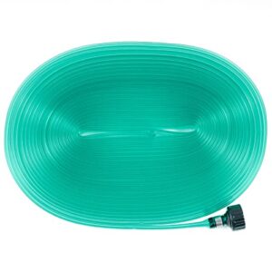 LINEX Sprinkler Soaker Garden Hose 50 ft for Lawn Yard