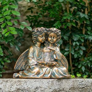 Garden Angel Statue - Praying Peaceful Angel Figurine for Yard, Gardening Gifts for Mom Grandma Lawn Fairy Ornaments Figurines for Outdoor Decor