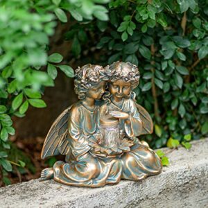 Garden Angel Statue - Praying Peaceful Angel Figurine for Yard, Gardening Gifts for Mom Grandma Lawn Fairy Ornaments Figurines for Outdoor Decor