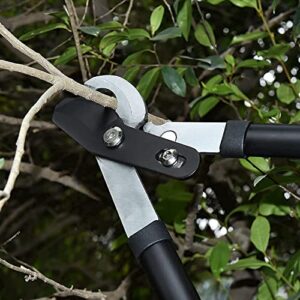 Loppers Heavy Duty Bypass Loppers 30 Inch Loppers and Pruners Heavy Duty Garden Loppers with Gear Power Bypass Loppers for Tree Trimming Branch Cutter with Non-Slip Handles