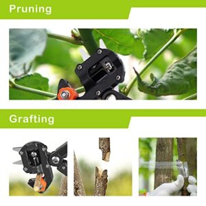 Garden Grafting Tool Kit for Fruit Trees,Includes Grafting knife Grafting Buddy Tape Twist Tie for Plant