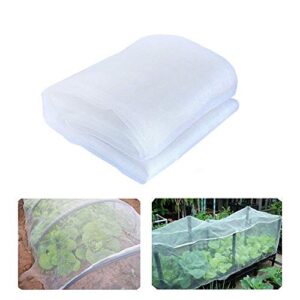 ybb bug insect garden barrier netting plant cover, thicken mosquito bird screen hunting blind garden mesh net for protect plant fruits flower (13.12’x6.56′)
