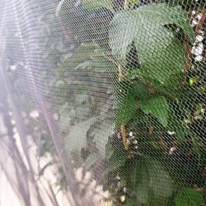 Agfabric Black Bird Netting Insect Barrier Garden Plant Cover, in-Shape Bag with Rope