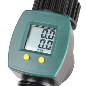 2 pack – p3 p0550 water meter | measure watering use in gallons or liters |fits standard garden hose