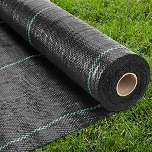 4ft x 100 ft weed barrier landscape fabric heavy duty weed control fabric eco-friendly ground cover weed cloth