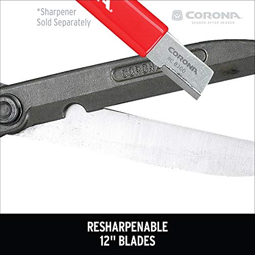 Corona HS 3911 Forged Hedge Shear, 8-1/4-Inch Blade